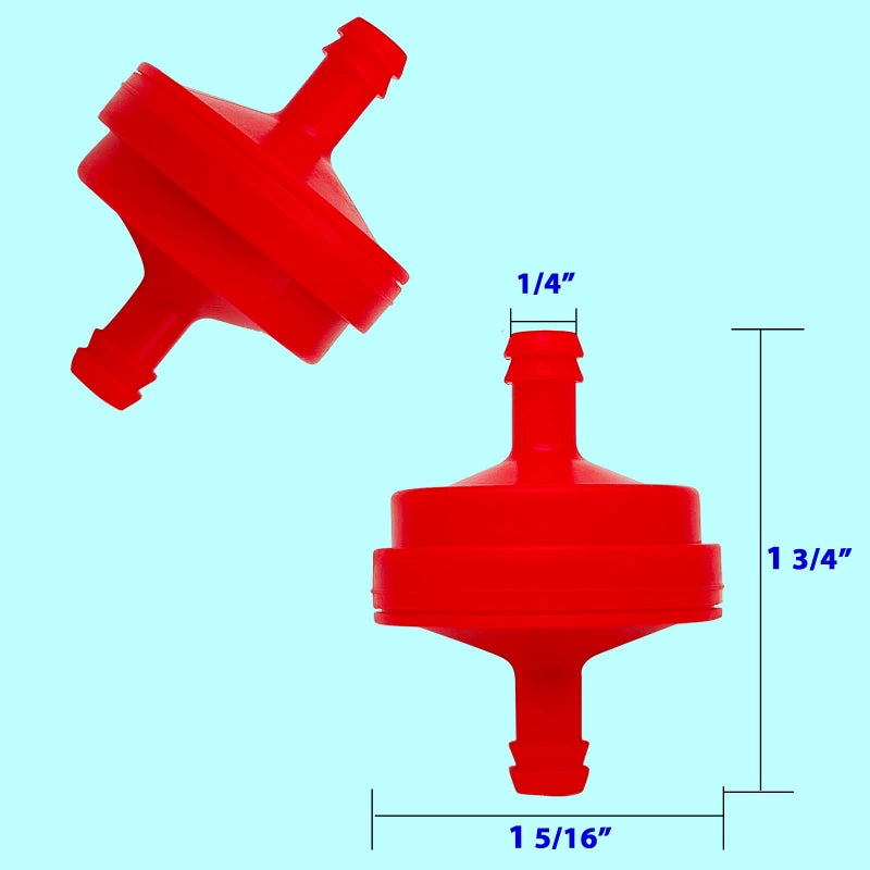 LETAYAR Replacement Fuel Filter for Briggs Stratton 298090S 150 Micron Fuel Filter for Engines without Fuel Pump 2 Pack - Image 3